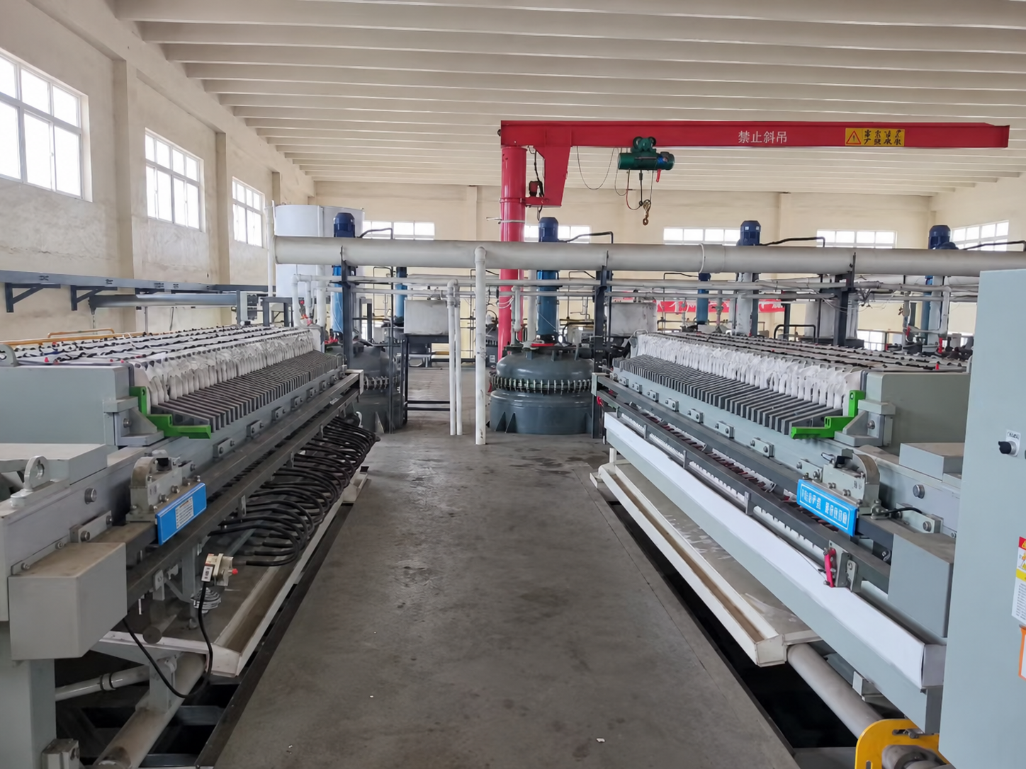 Graphite processing workshop